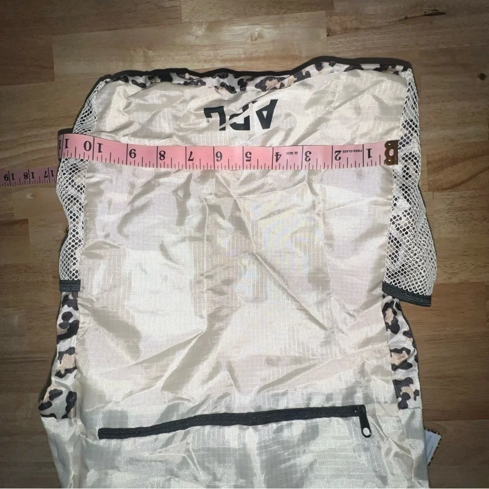 APL All-Purpose Packable Backpack with Leopard Trim - Versatile & Lightweight